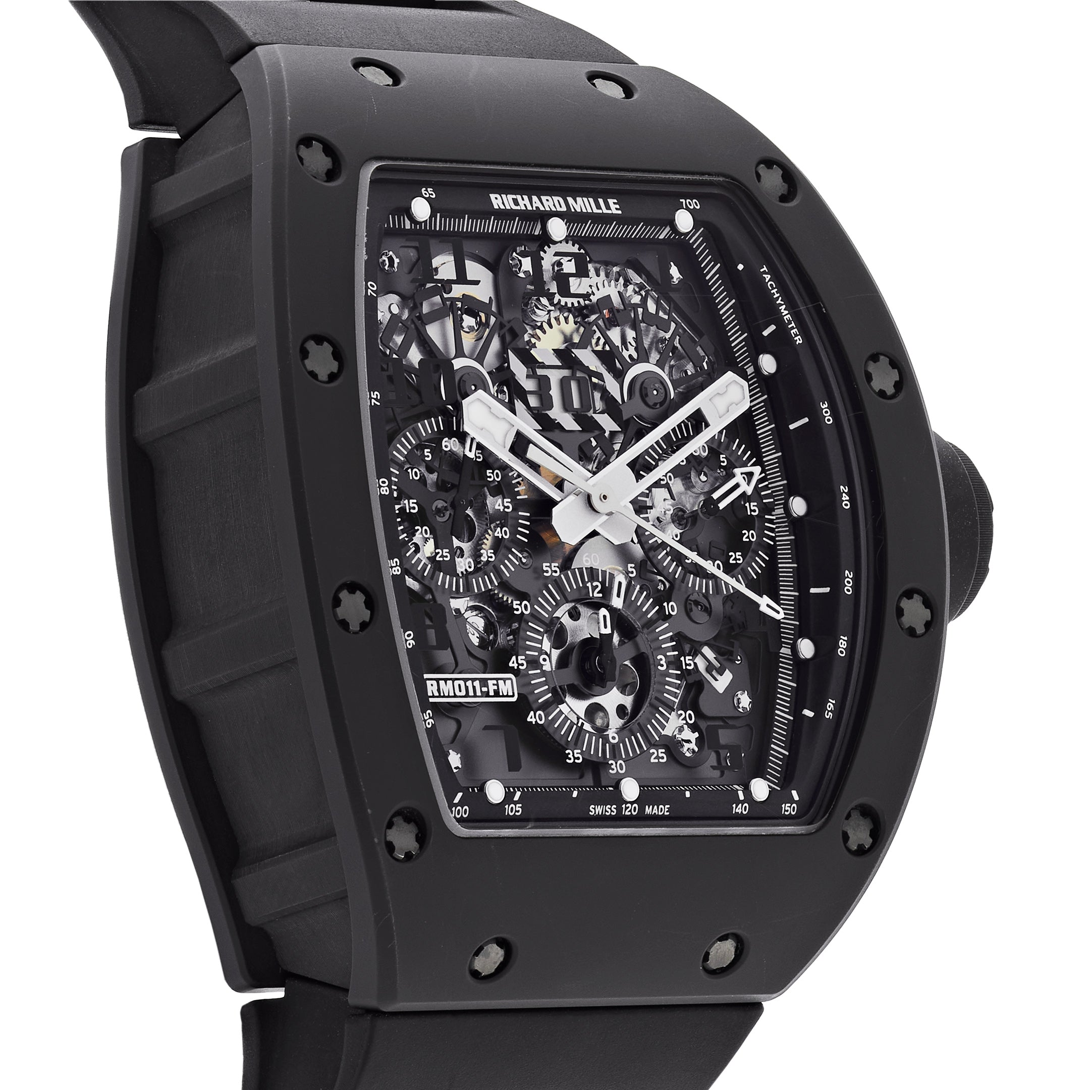 Richard Mille Black Phantom Flyback Chronograph RM011 Limited Edition 50 Pieces【1:1 Replica】