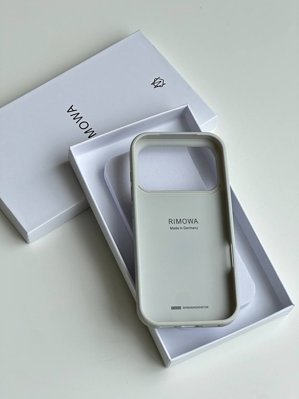 RIMOWA Silver Aluminum Groove Shockproof iPhone Case