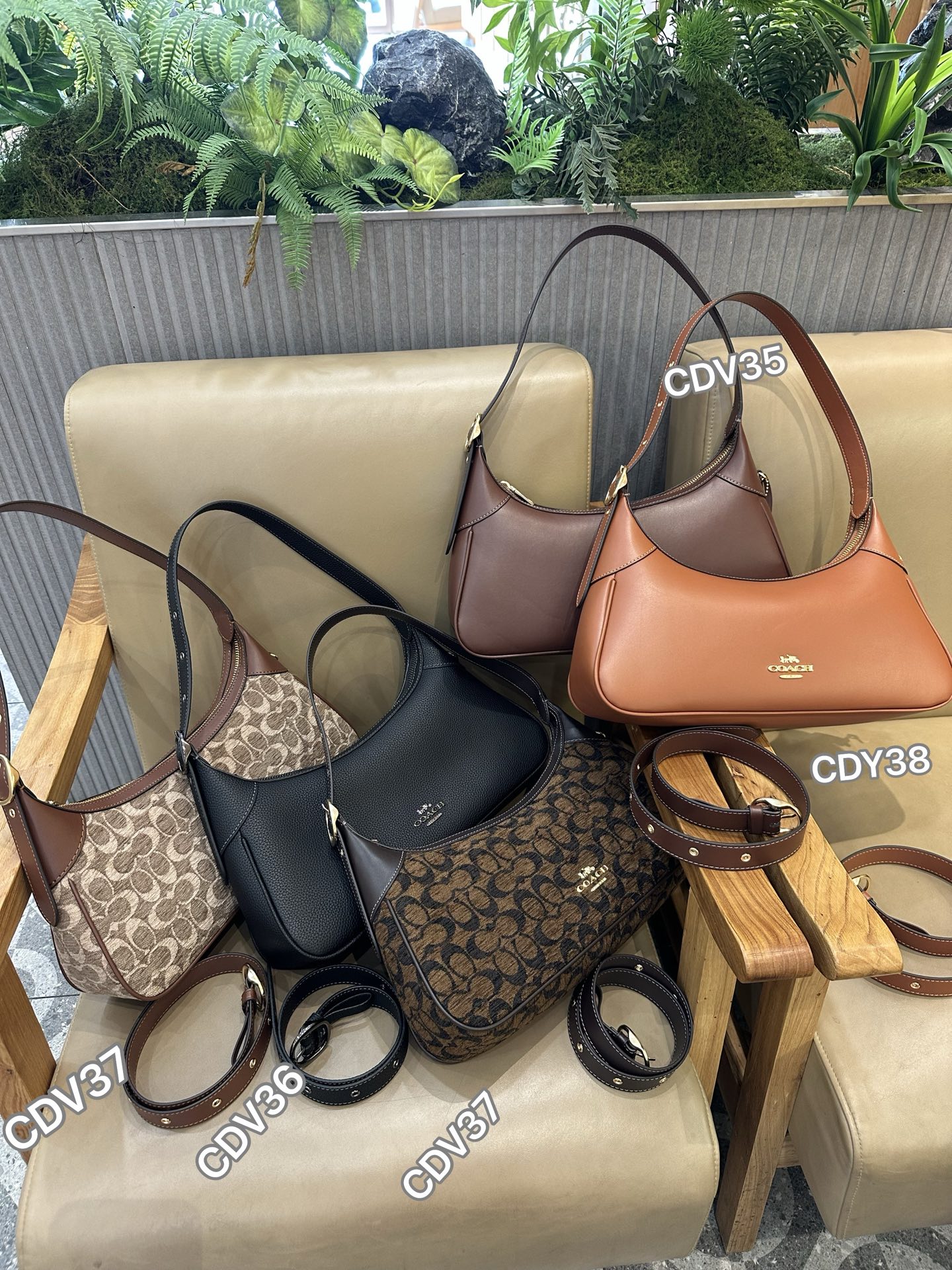 Women Handbag CDV35 CDV36 CDV37 CDY38 Ella Small Shoulder Bag In Signature Chenille