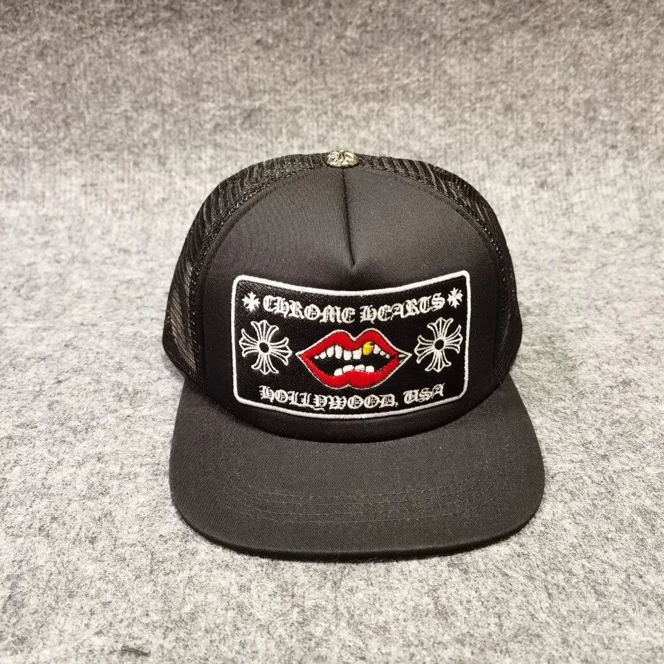 Chrome Hearts Red Lip Cap 2 Colors
