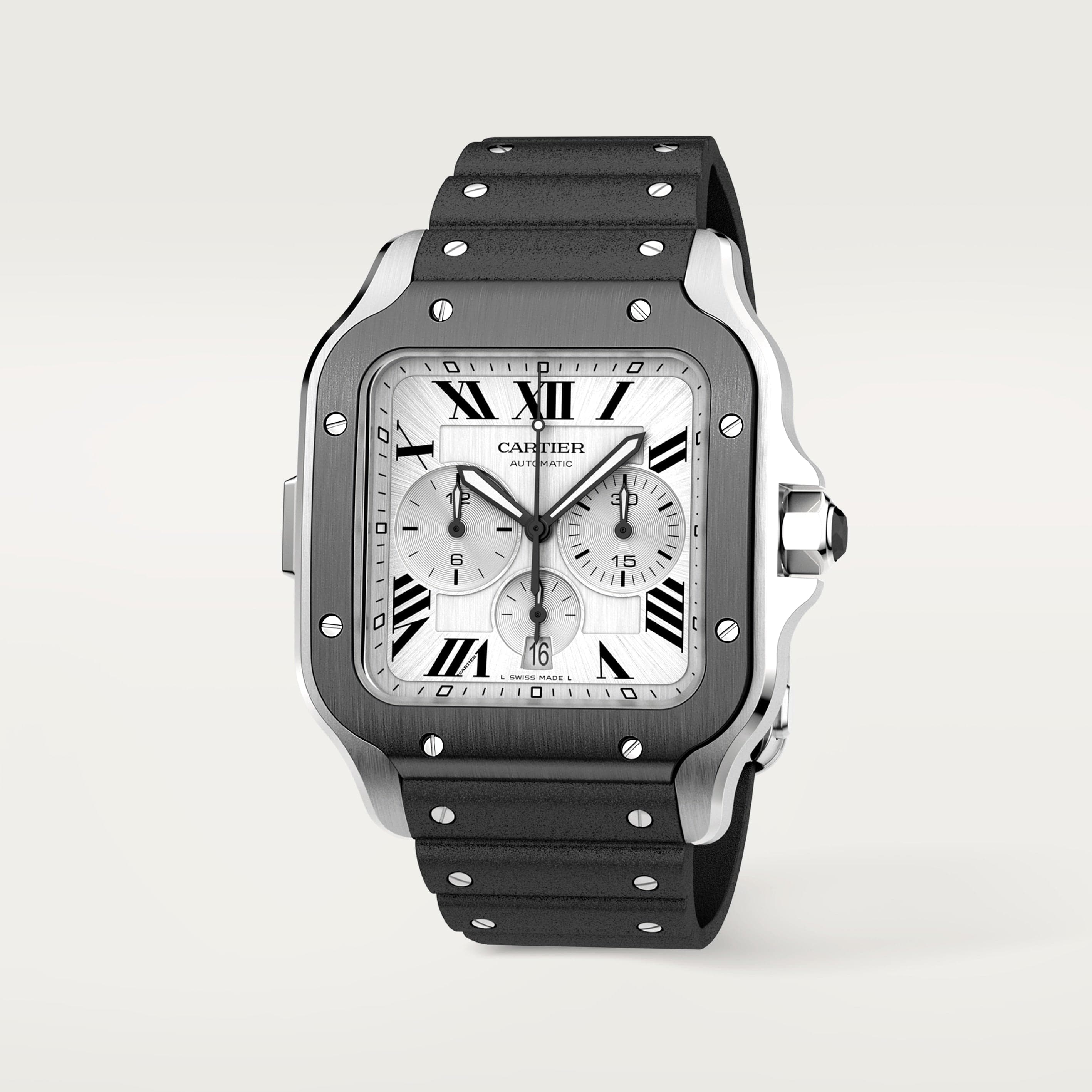 Santos de Cartier Chronograph watch WSSA0017【1:1 Replica】