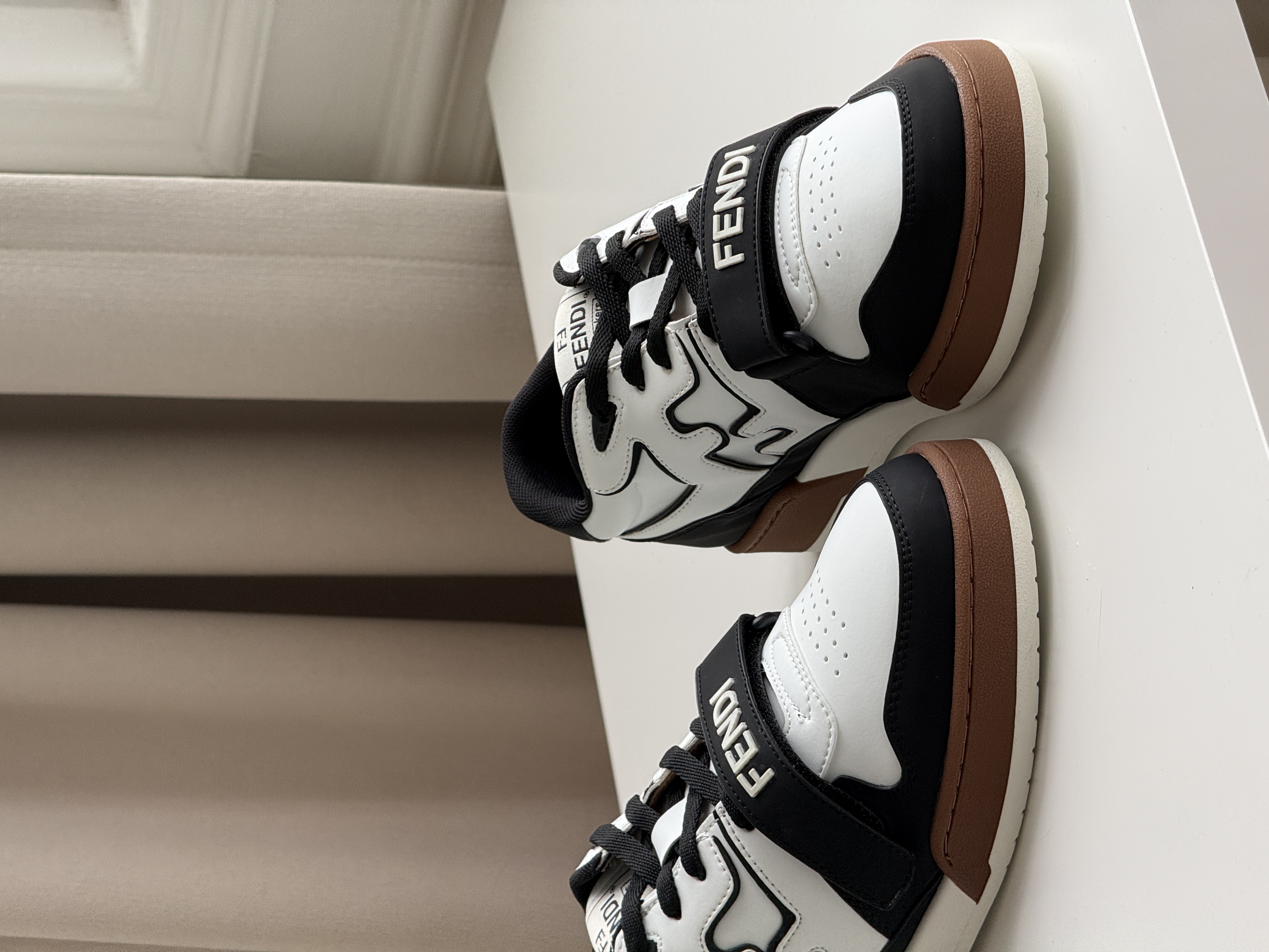 Fendi Match Low-Top Sneakers