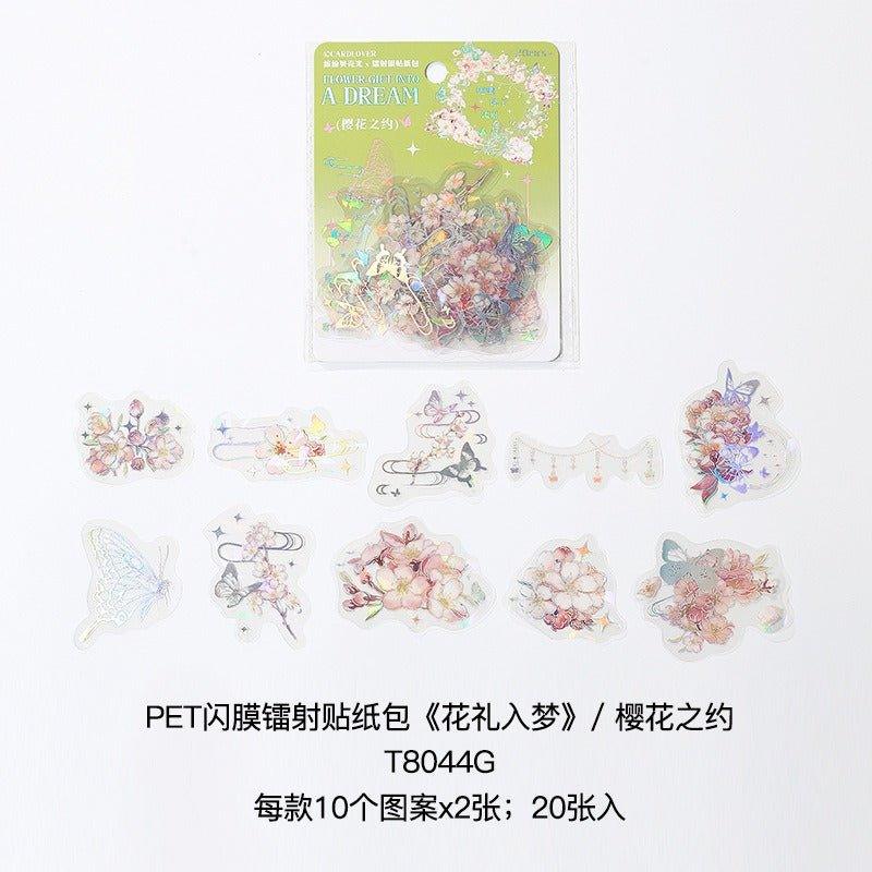 1092 Sticker Packs Flower Gift in Dreams