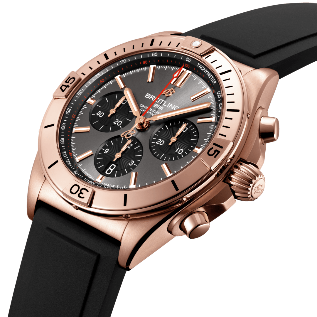 Breitling Watch Chronomat B01 42 Anthracite Rubber【1:1 Replica】