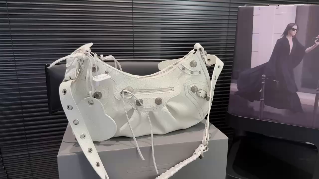 Balenciaga Half-Moon Underarm Bag