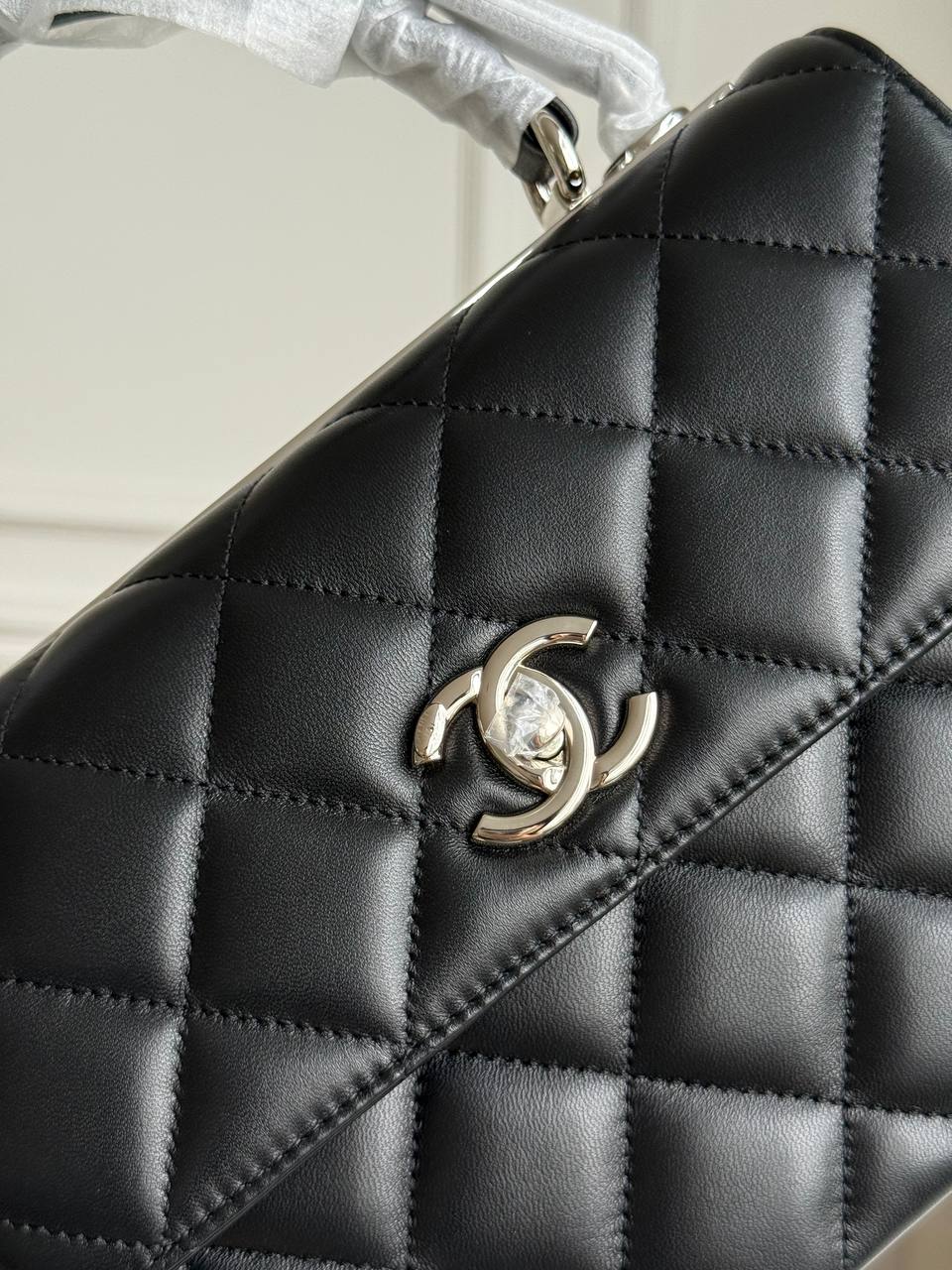 Chanel Trendy CC Small Quilted Top Handle Bag