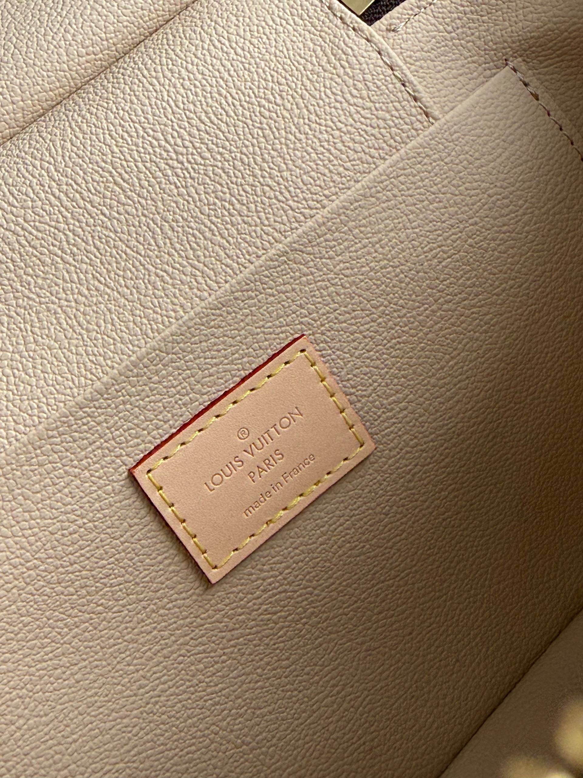 LV Monogram Handheld Cosmetic Vanity Case Bag