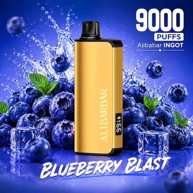 ALIBARBAR INGOT 900O Puffs 【Limited Edition】- 13 Flavors