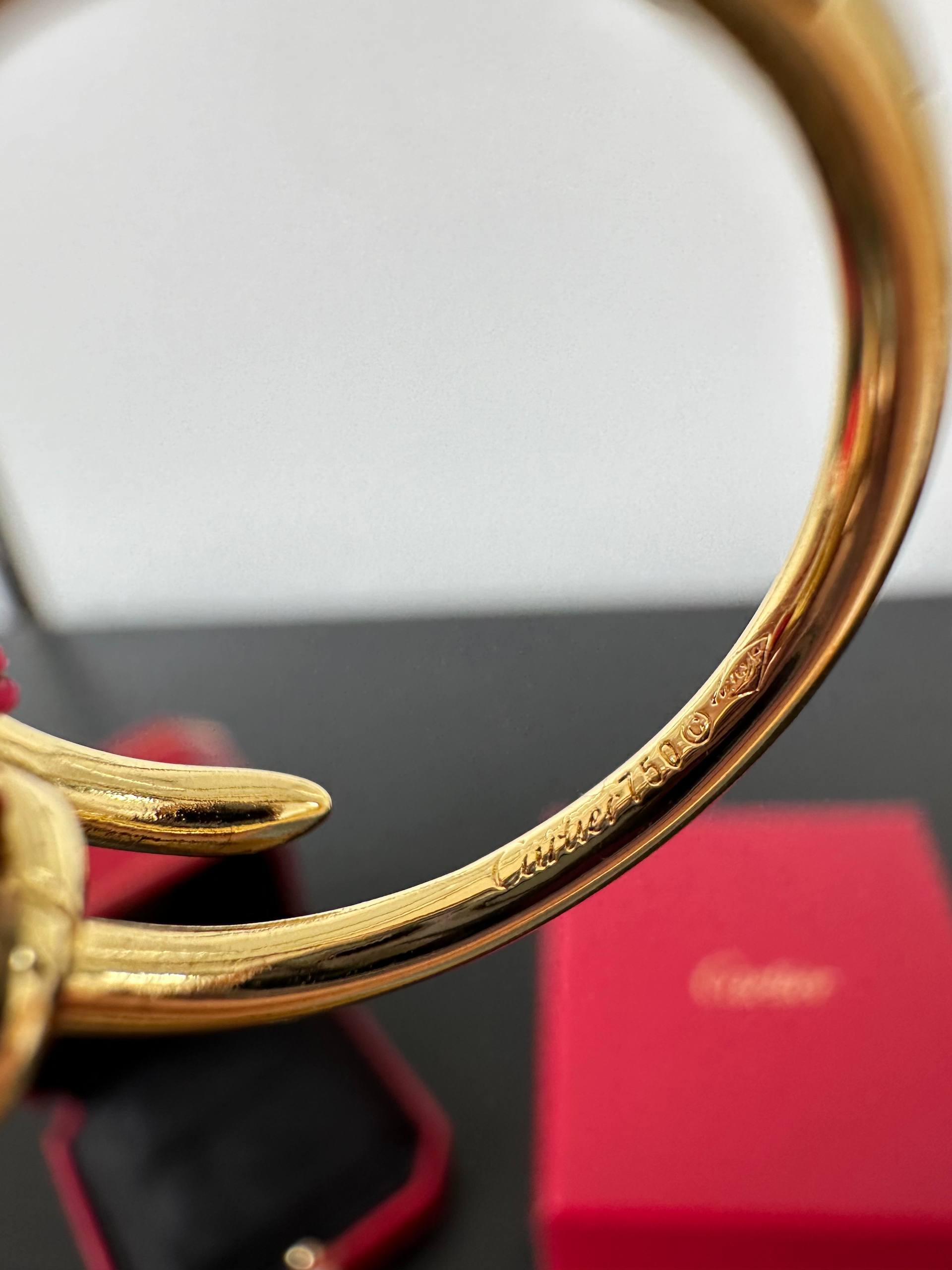Cartier Nail Bracelet