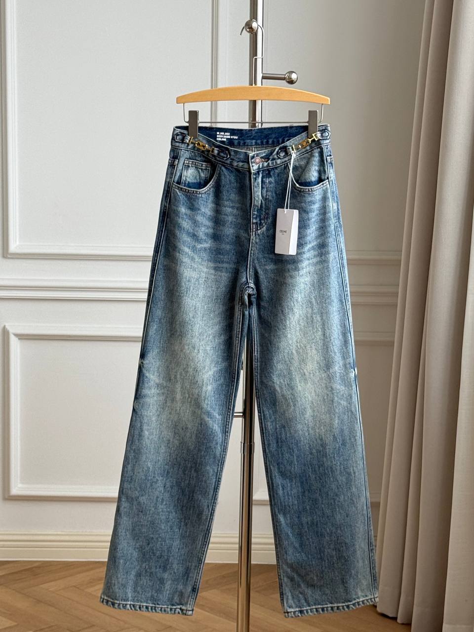 Celine Jane Wide Leg Jeans