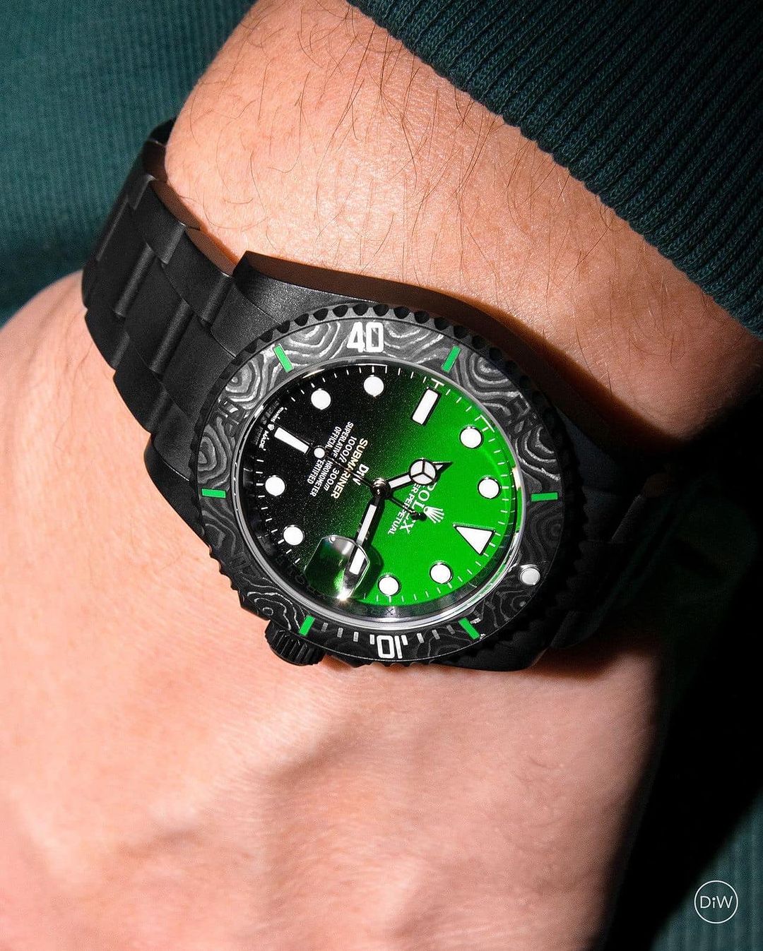 DiW Rolex Submariner PARAKEET【1:1 Replica】