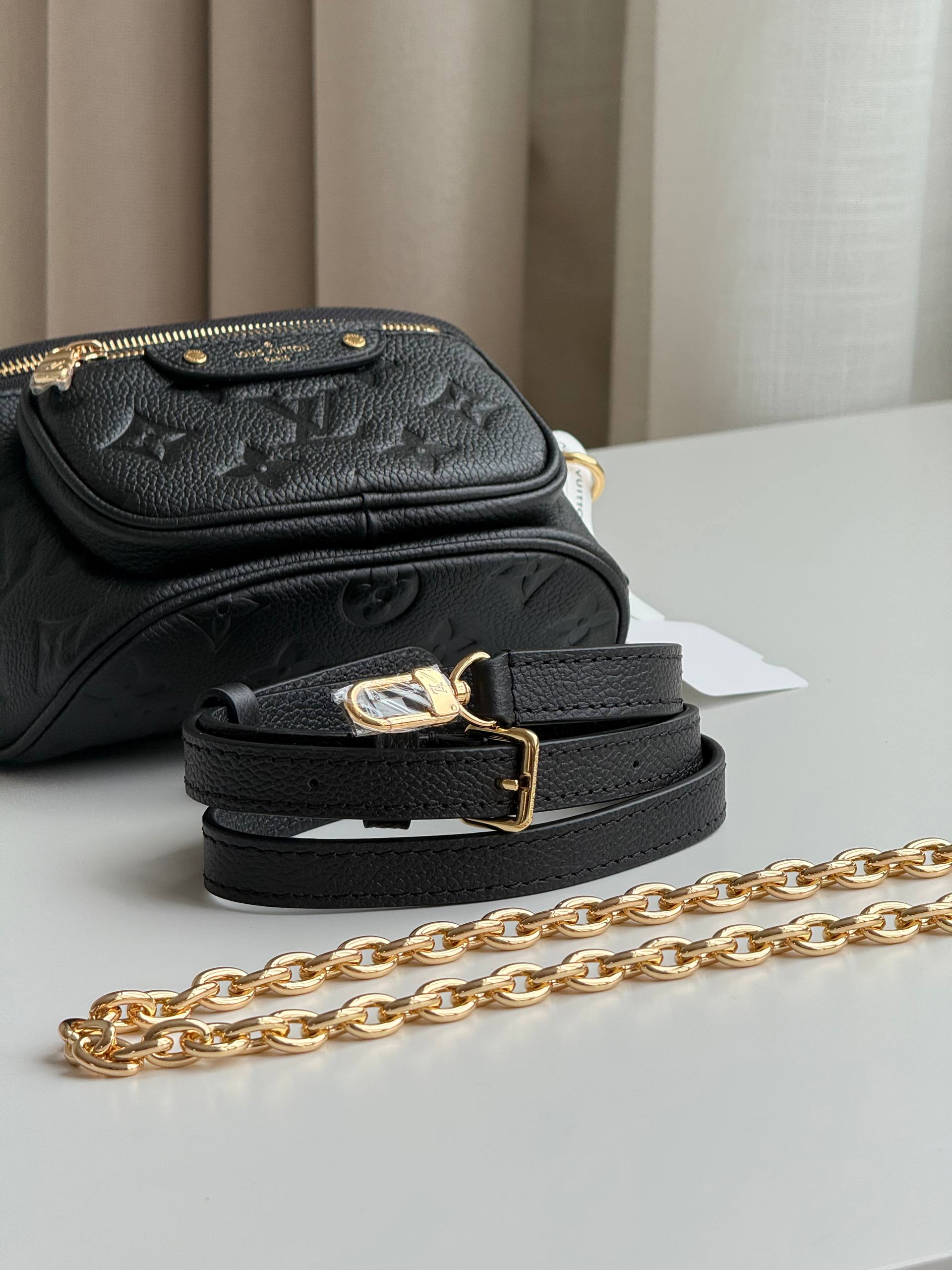 Louis Vuitton Vanity PM Black Monogram Empreinte