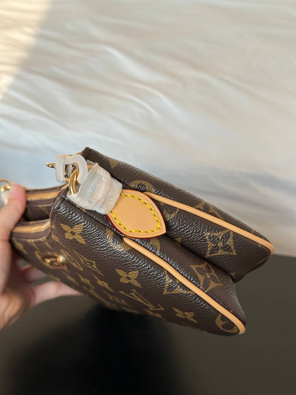 Louis Vuitton Monogram Canvas Chain Shoulder Mini Bag