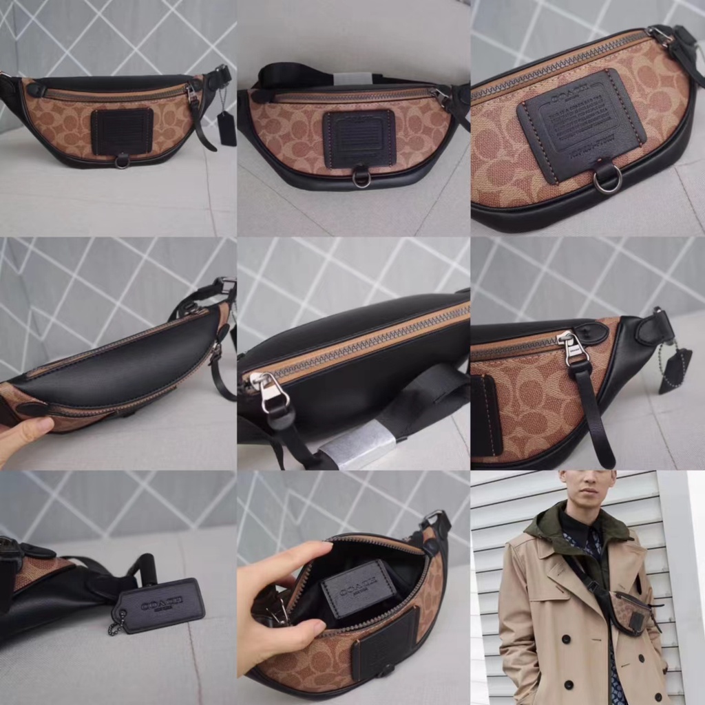 Women handbag 76187 Rivington 7 Signature Canvas Belt Bag