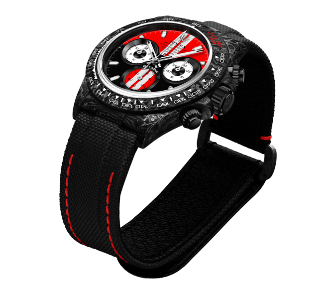 ROLEX Diw Daytona gt red 40mm oyster black【1:1 Replica】