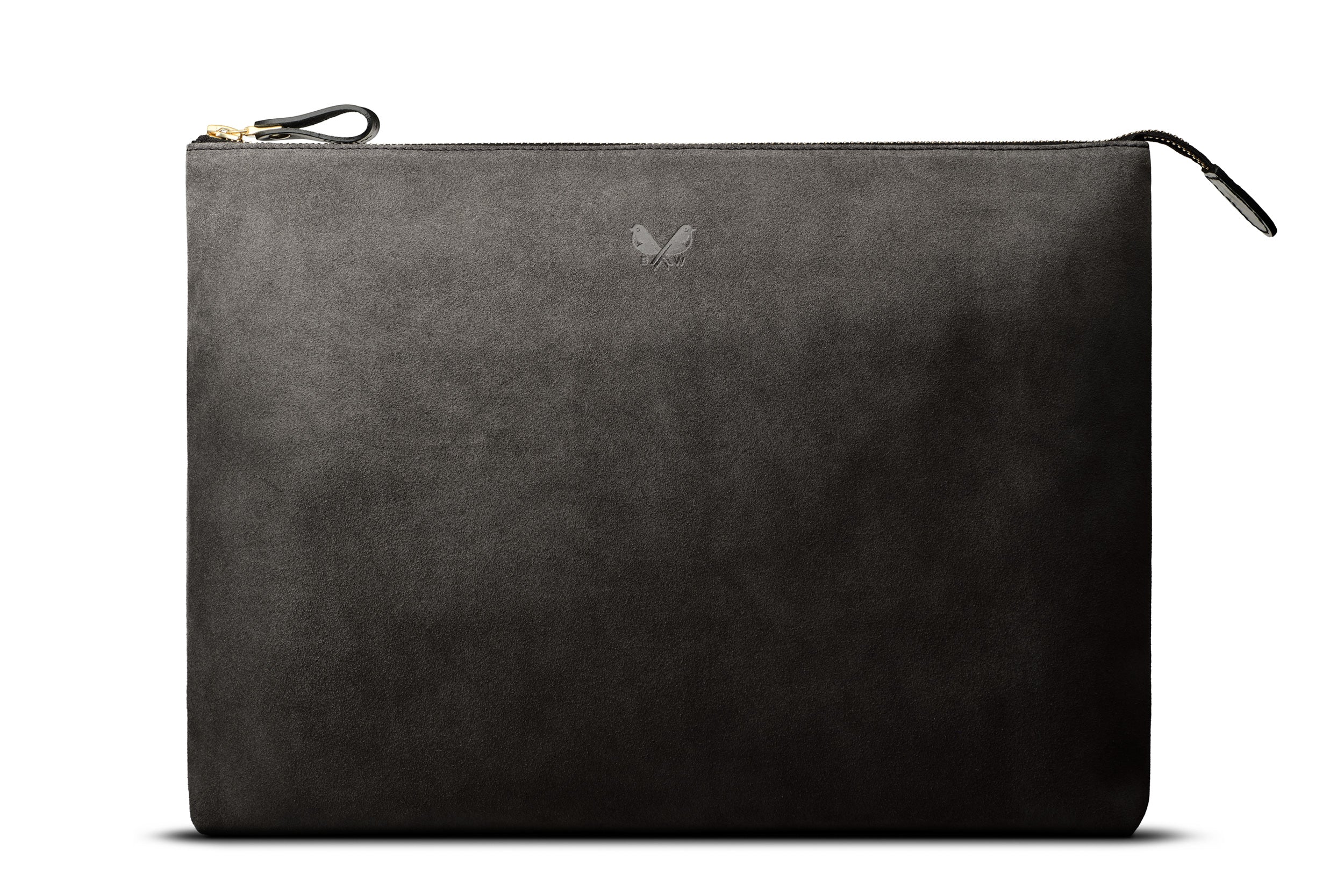 Suede Flight Folio XL - Storm Grey