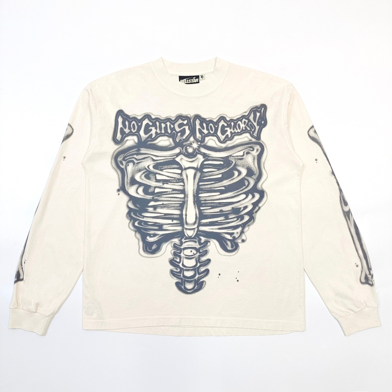 1:1 Best Quality Skeleton Long Sleeve White Color