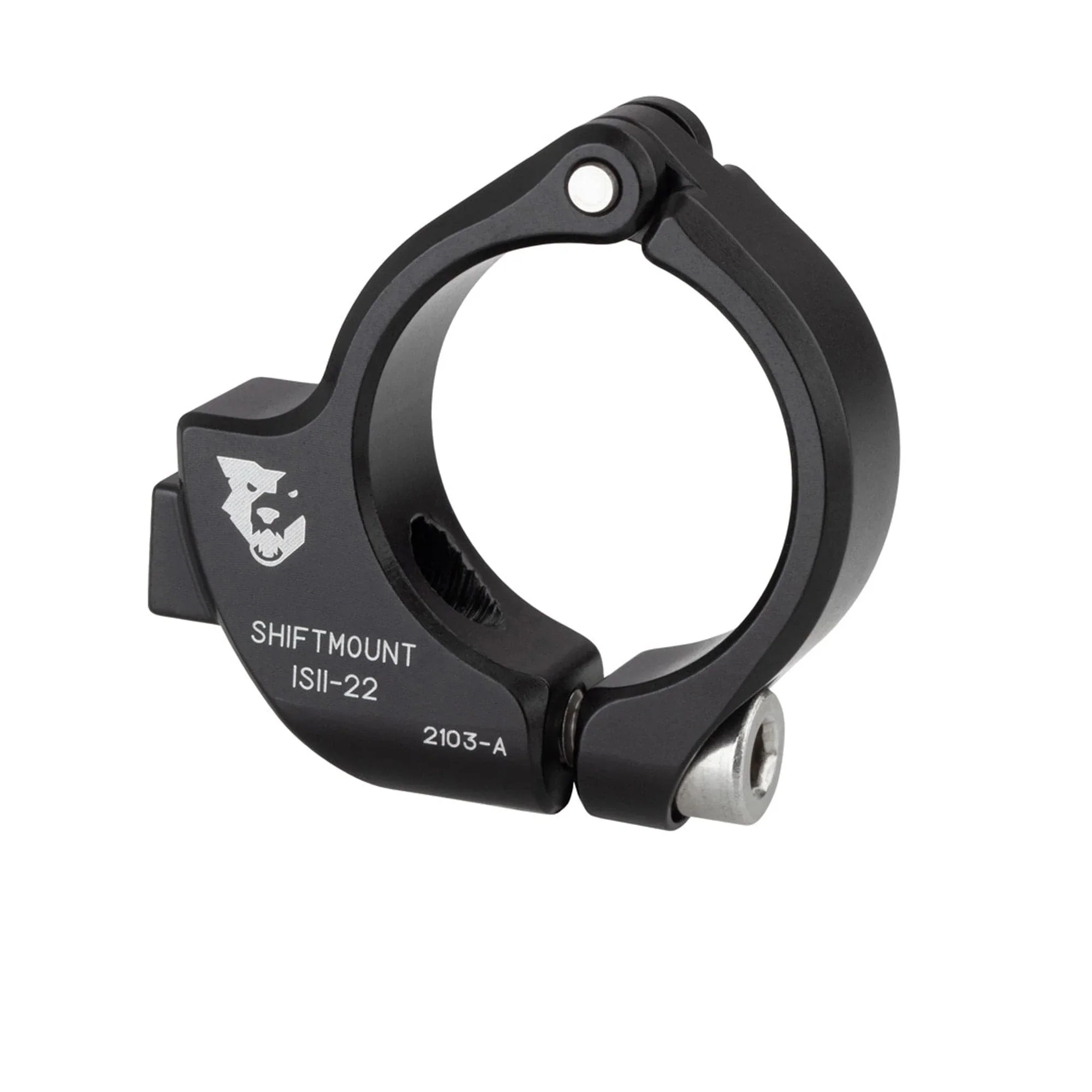 Adaptateur de Fixation WOLF TOOTH ShiftMount ISEV- 22 Shimano I-SPEC II Shifter > Cintre 22 mm