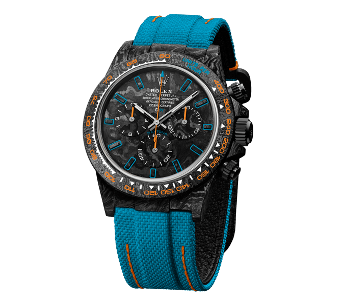 ROLEX Diw Daytona carbon all carbon tropical 40mm oyster black【1:1 Replica】