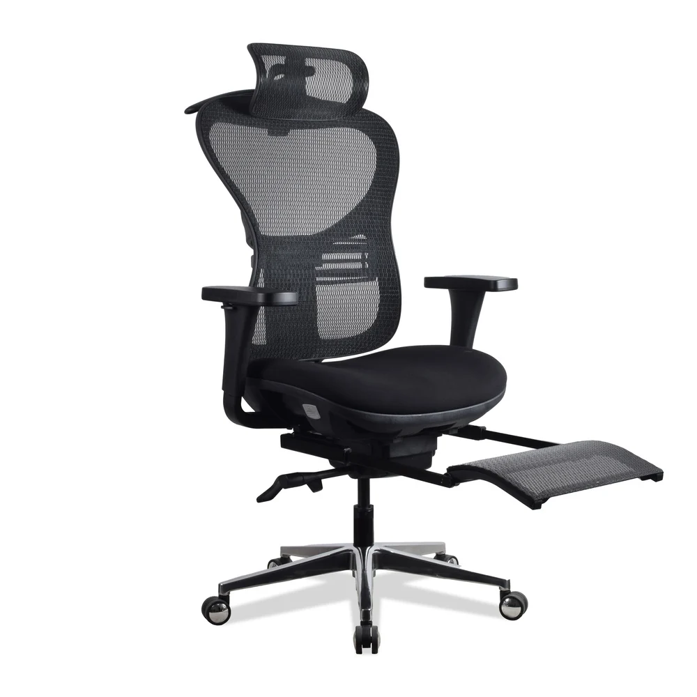 Chaise ergonomique de bureau - WAVE en mousse et maille