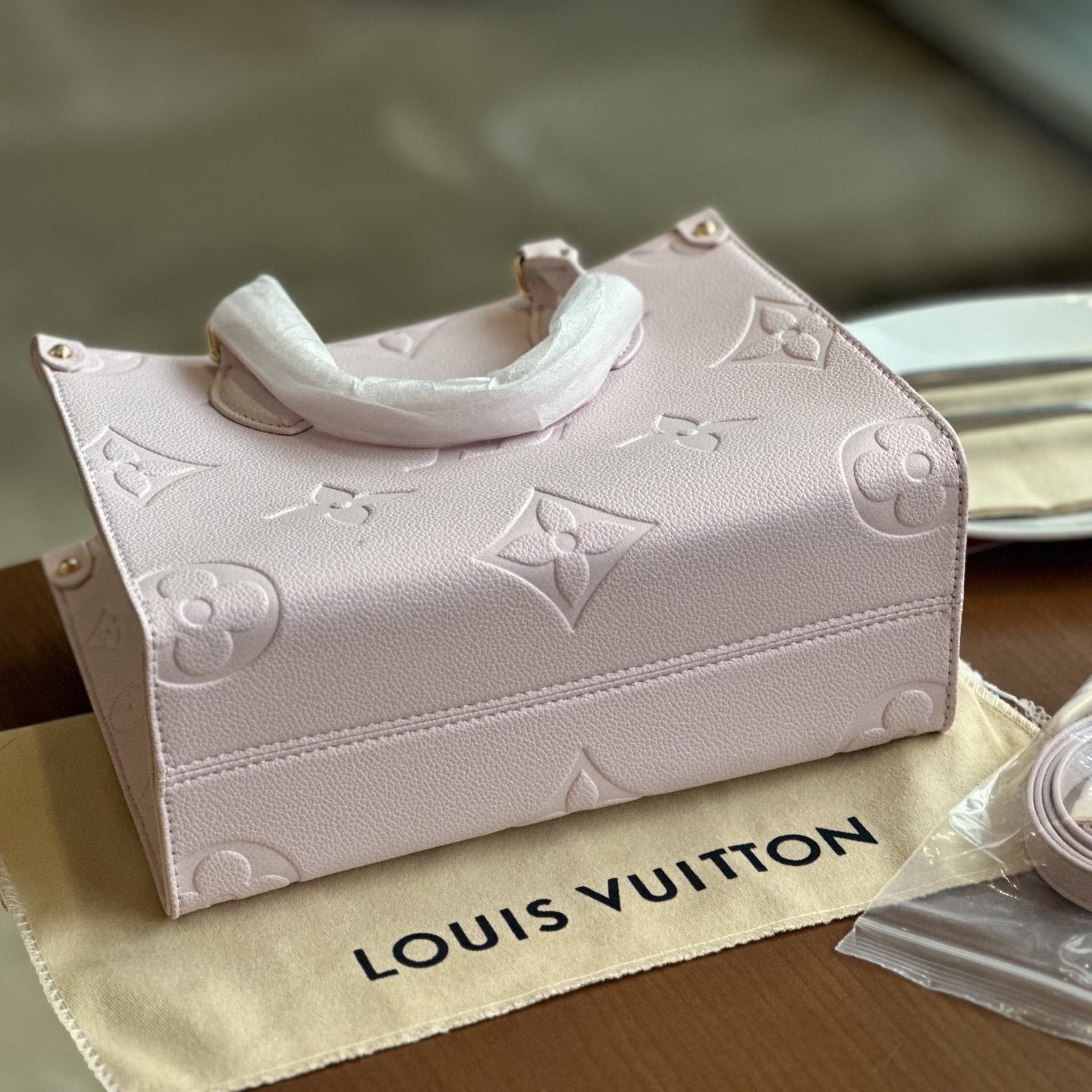 ONTHEGO PINK MONOGRAM 25X20CM