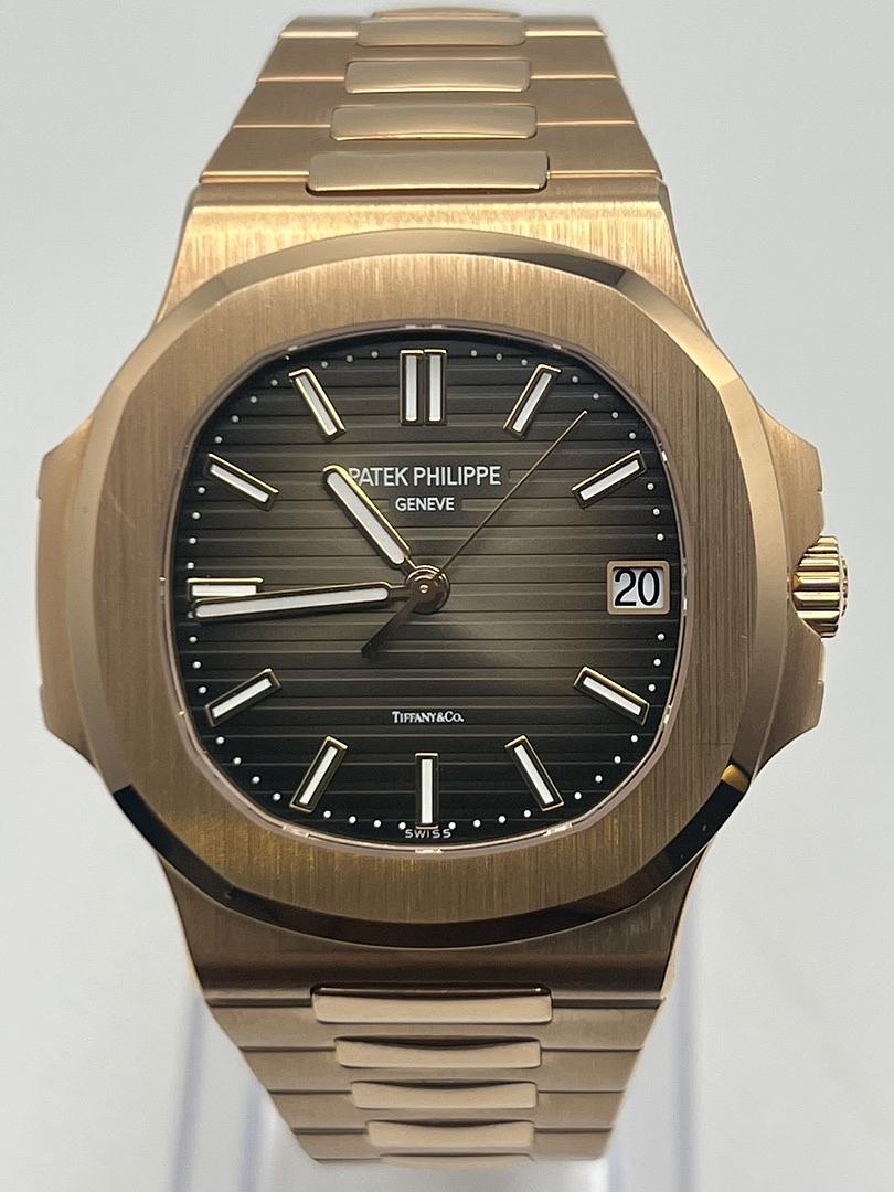 Patek Philippe Nautilus Rose Gold Tiffany Dial 5711/1R【1:1 Replica】