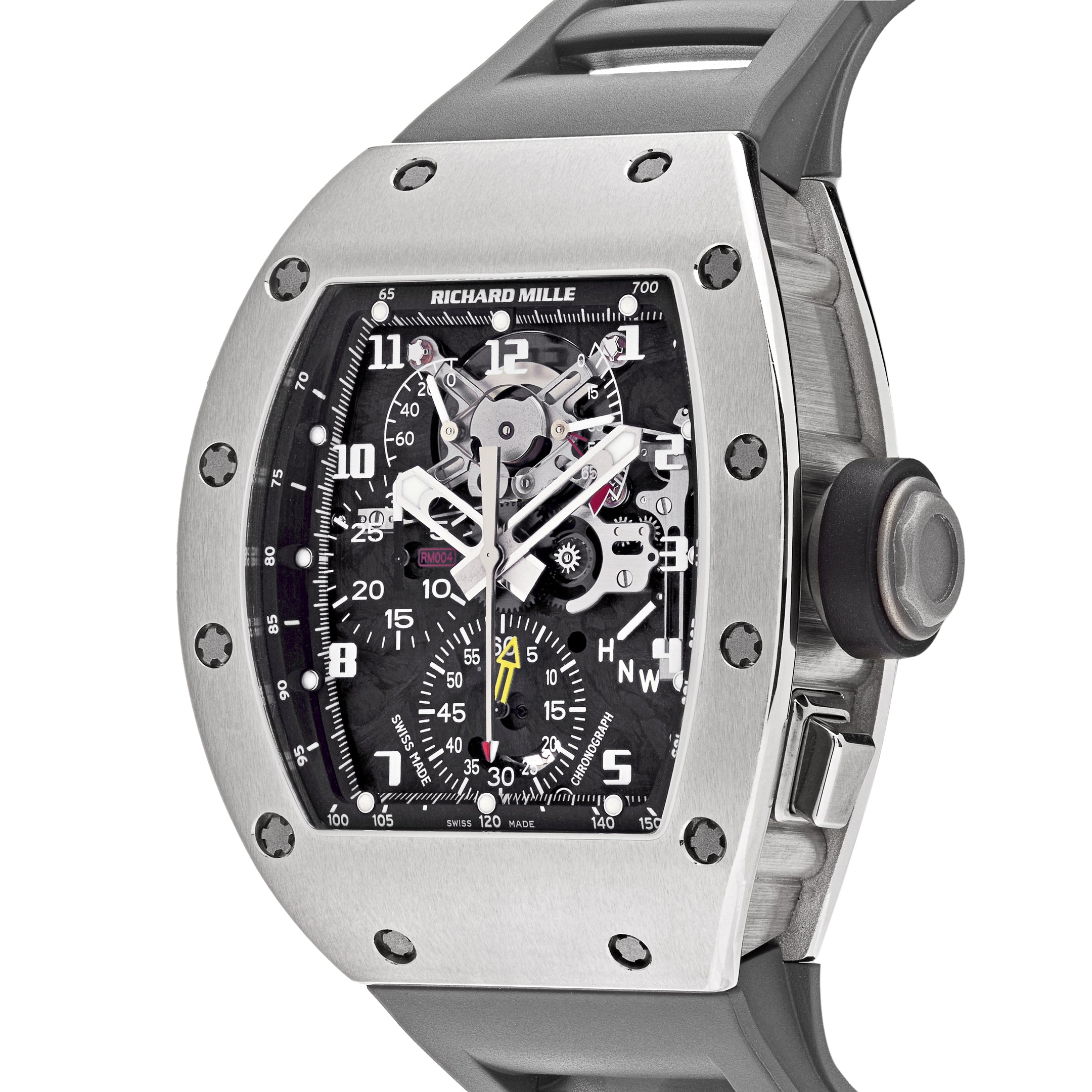 Richard Mille Split Second Chronograph White Gold RM004【1:1 Replica】
