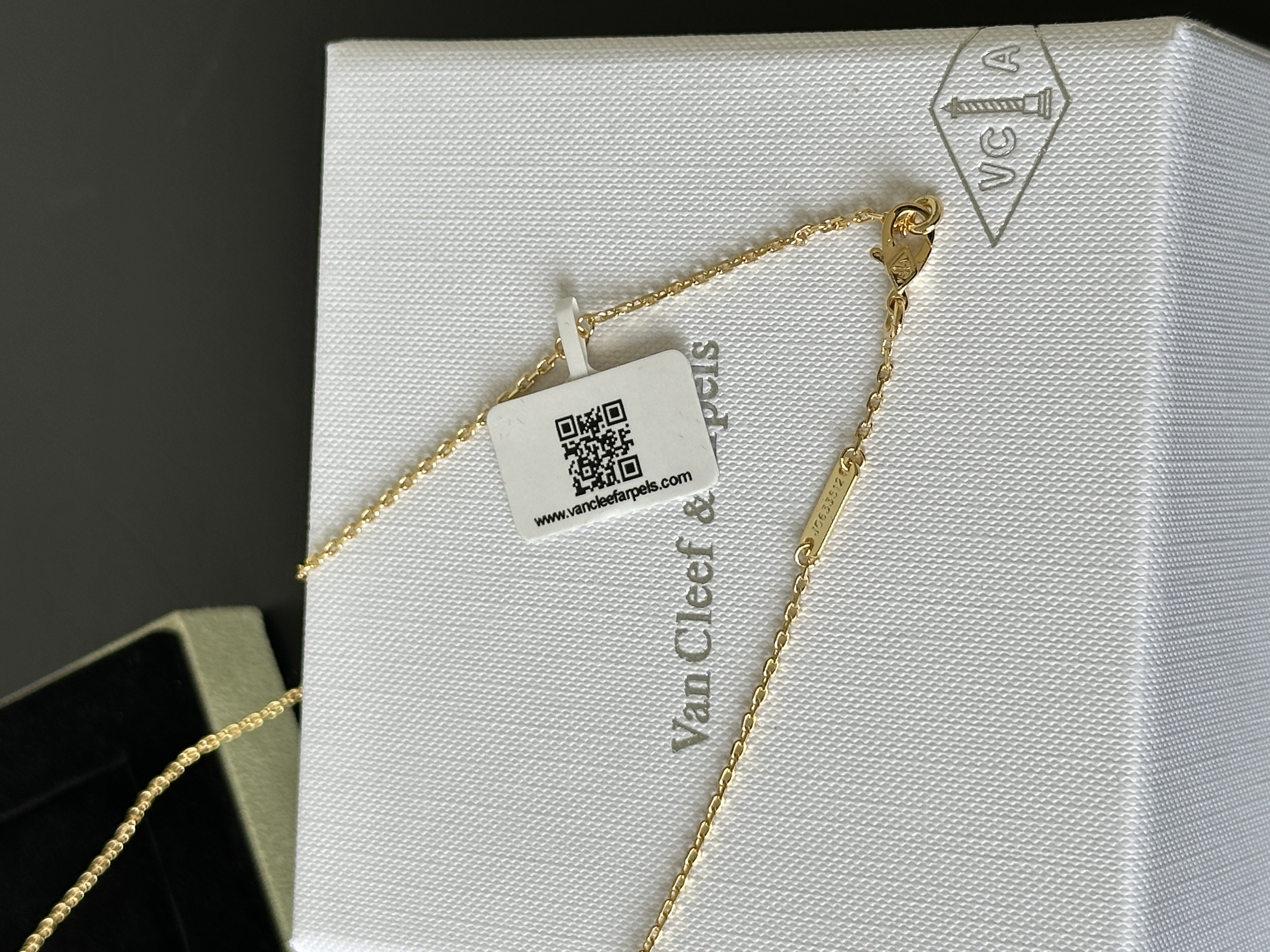 Van Cleef & Arpels Alhambra Single Motif Necklace