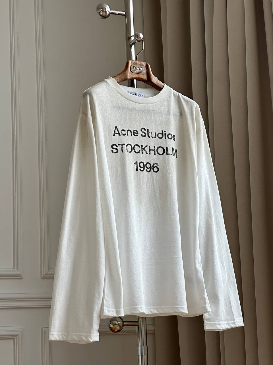 Acne Studios Stockholm 1996 Printed Long-Sleeve T-Shirt