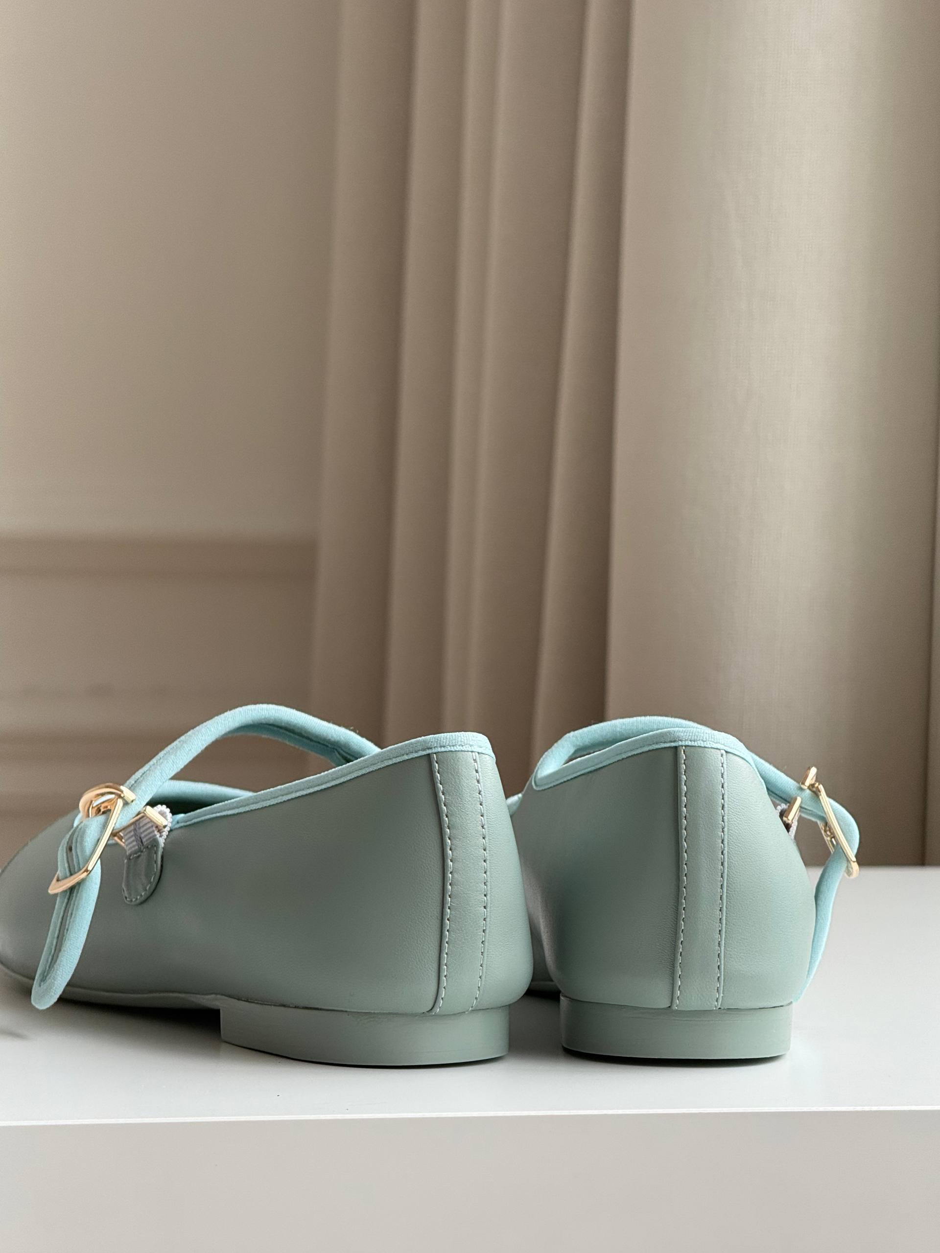 CHANEL Mary Jane Ballerina Flats