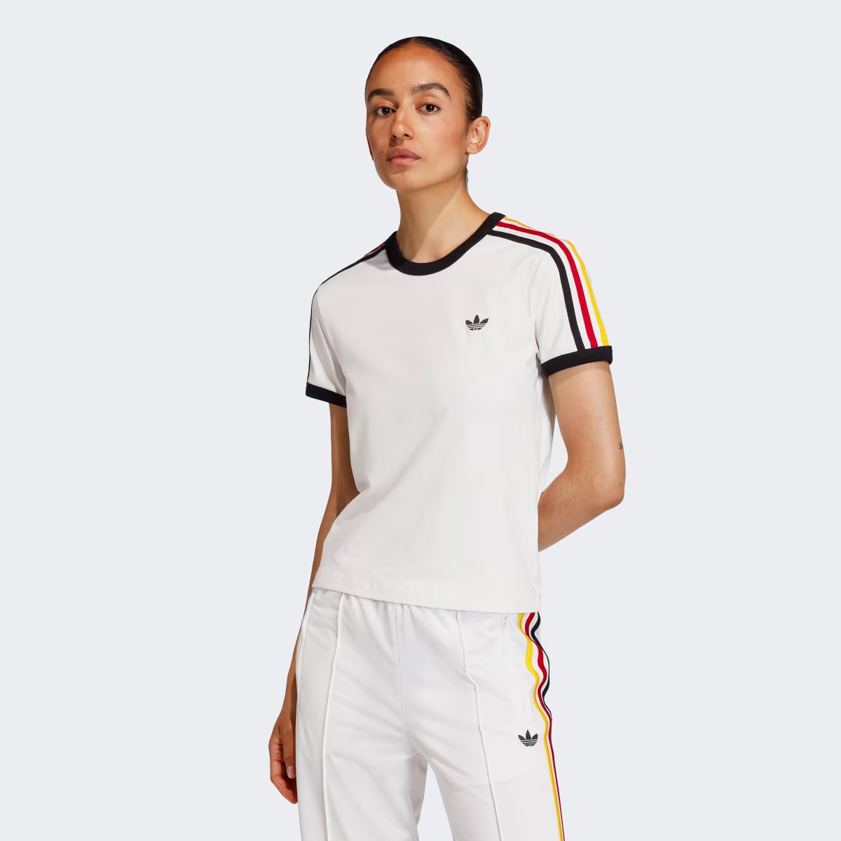 3-Streifen T-Shirt, schmal geschnitten