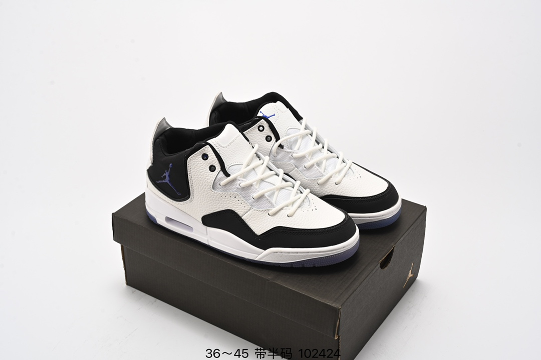 Air Jordan Courtside 23 White X Purple X Black Color