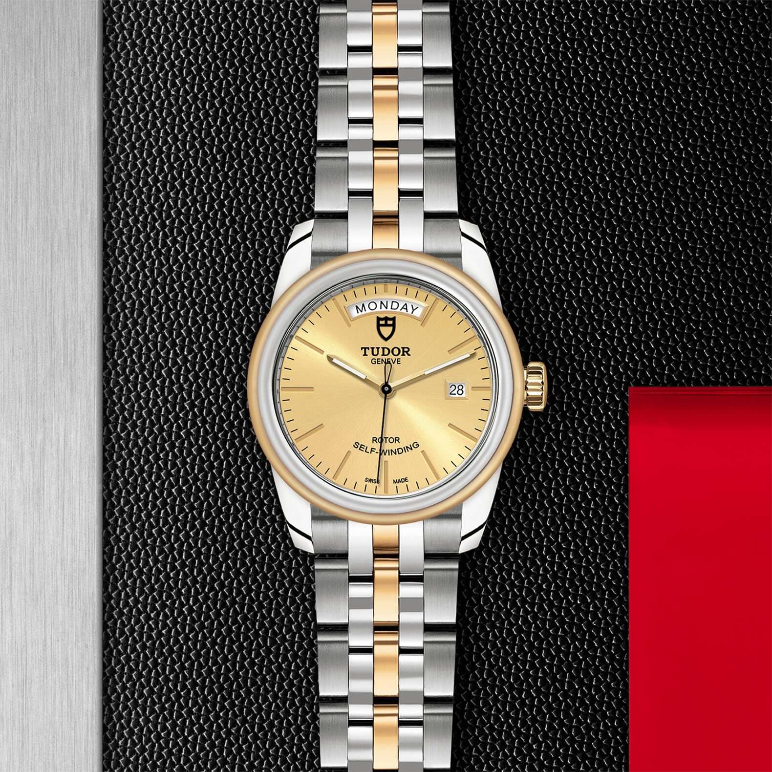 Tudor Glamour Date + Day【1:1 Replica】