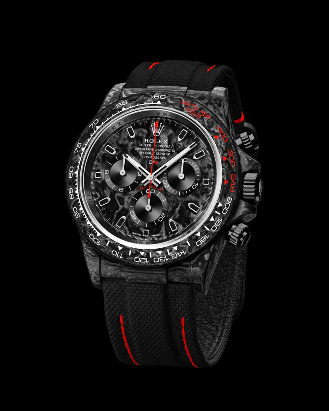DiW Daytona Rolex 41mm Watch 