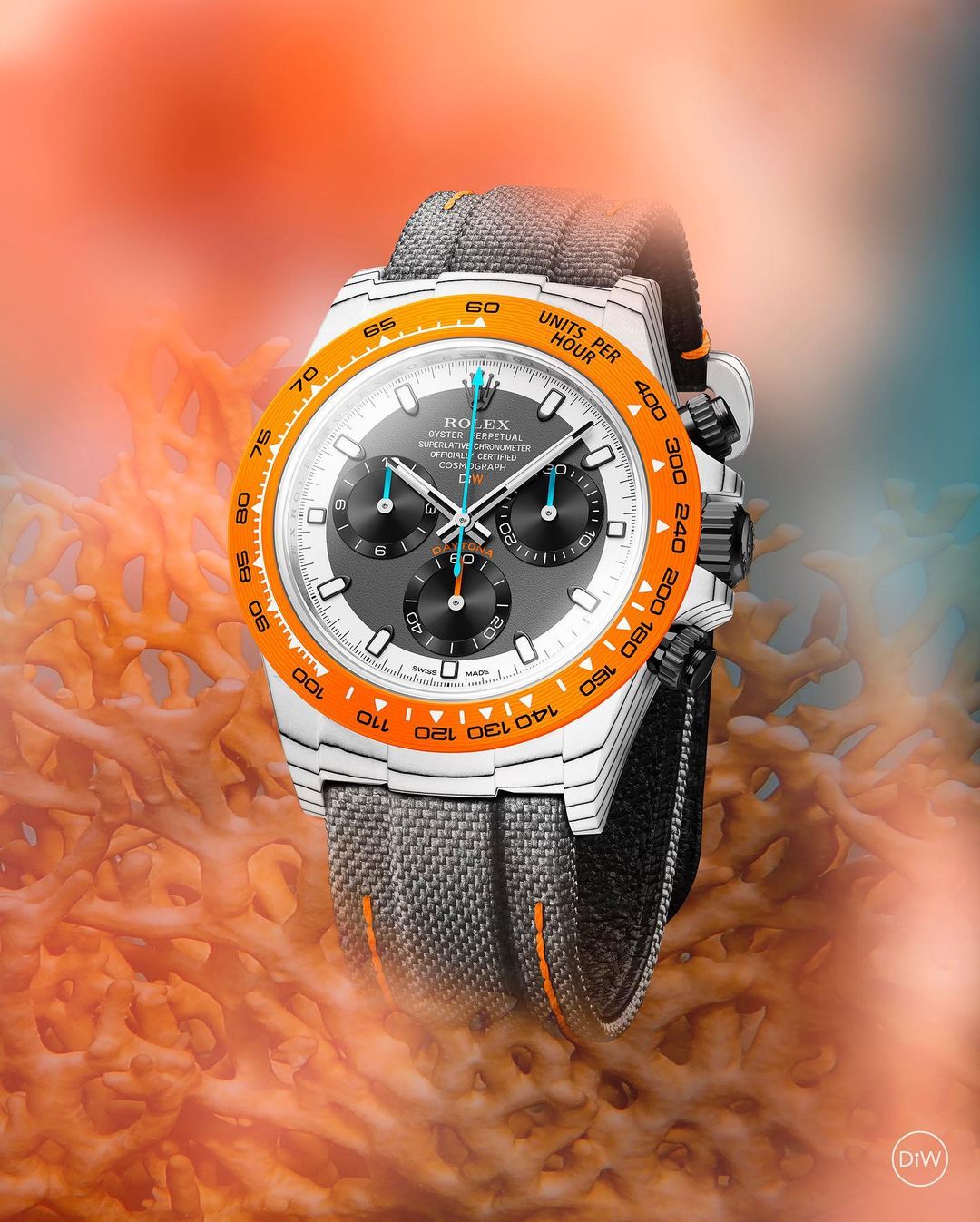 DiW Rolex Daytona OCELLARIS Quartz Fiber【1:1 Replica】