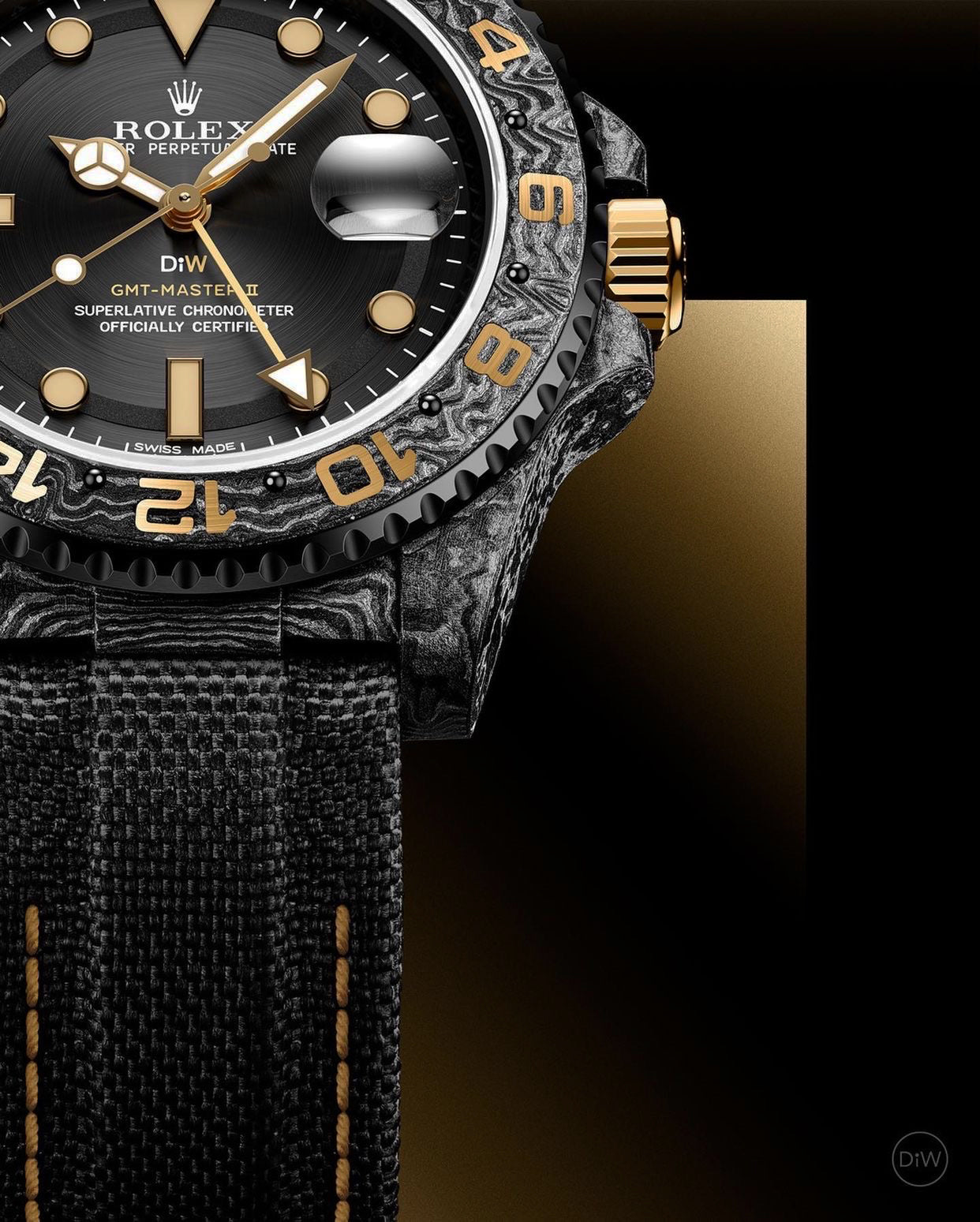 NTPT Carbon DiW Rolex GMT Master 2 