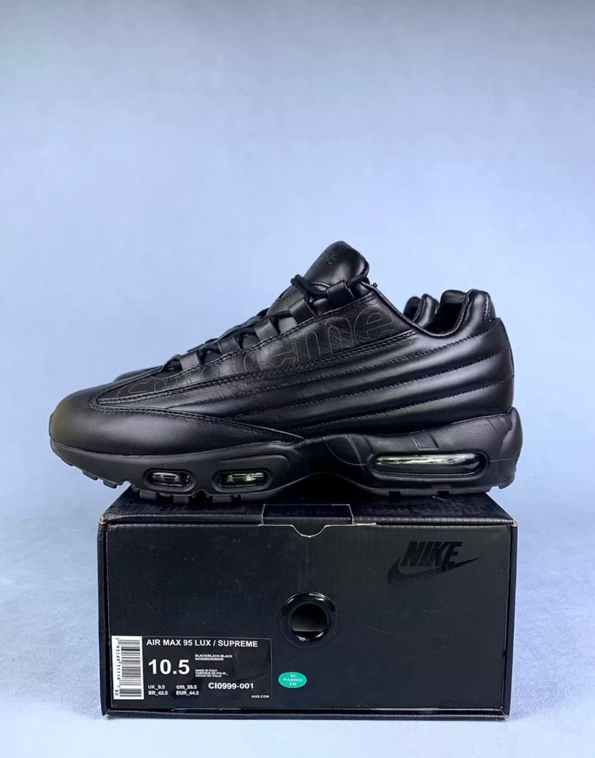 1:1 best quality Supreme & Air Max 95 Lux
