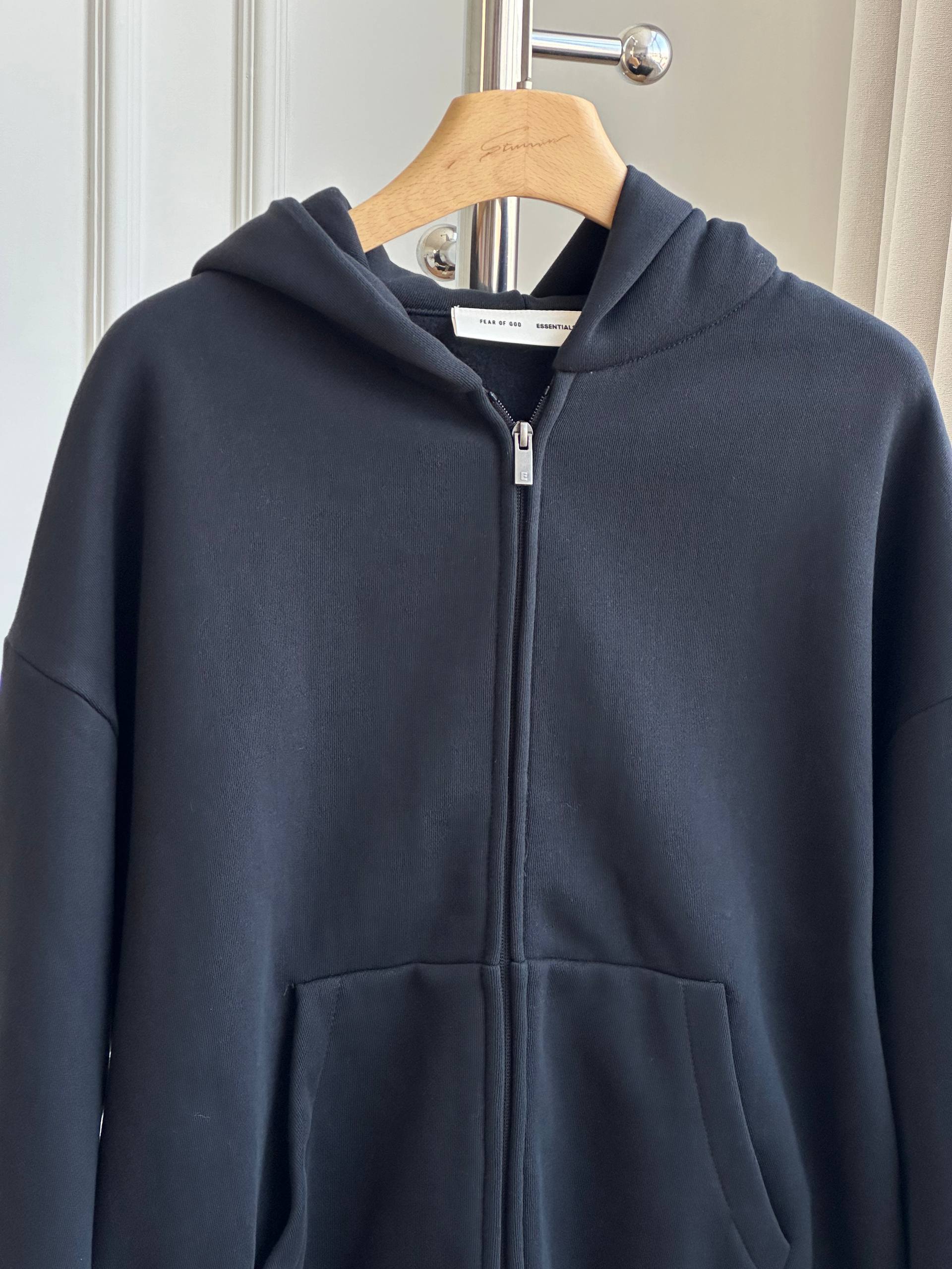 Fear of God Essentials Heavy Fleece Full-Zip Hoodie