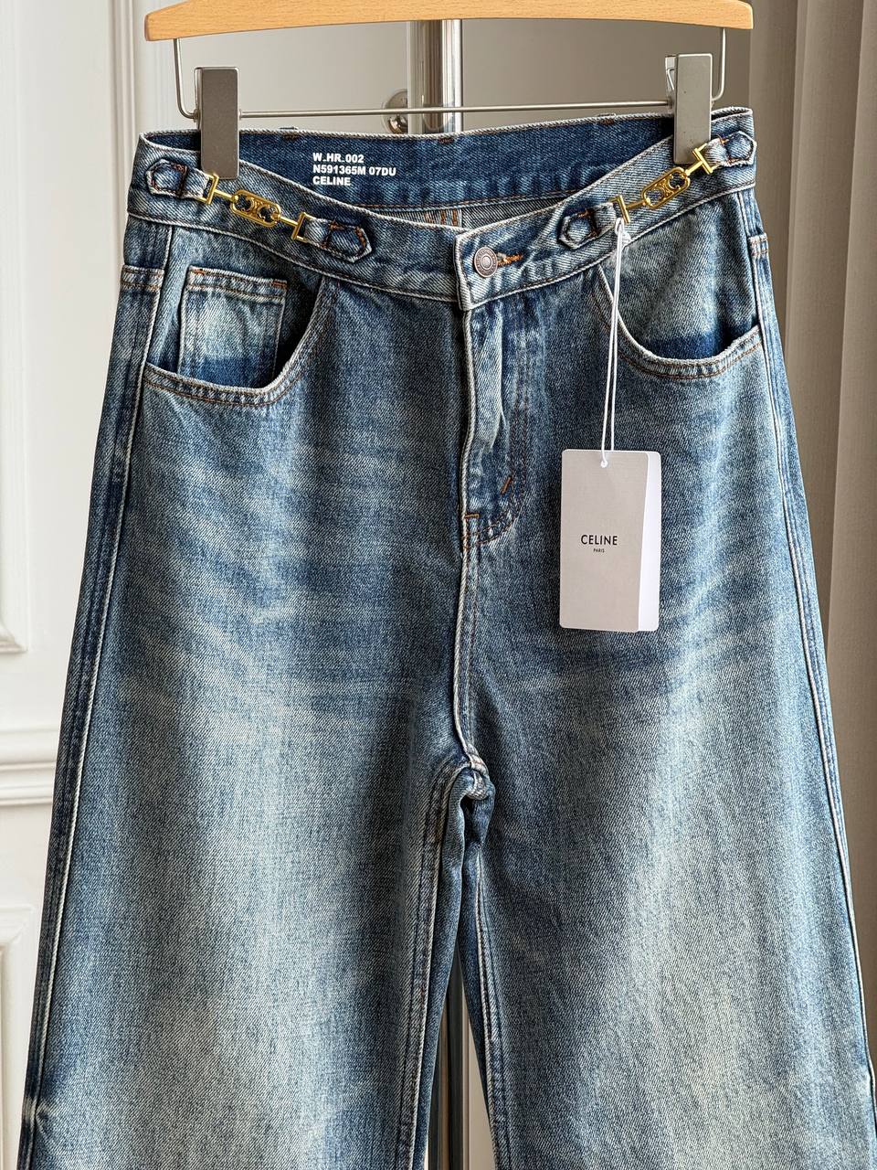 Celine Jane Wide Leg Jeans