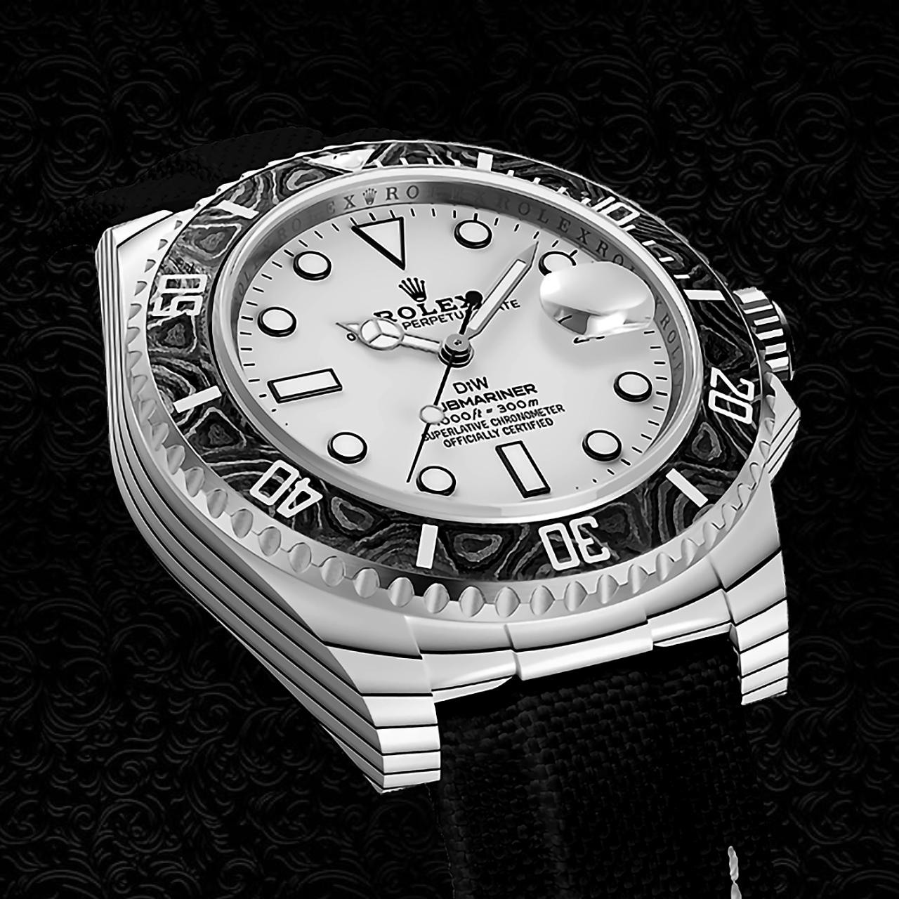 DiW Rolex Submariner IRBIS Quartz Fiber【1:1 Replica】