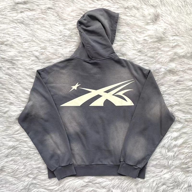 1:1 version washing zip up hoddie
