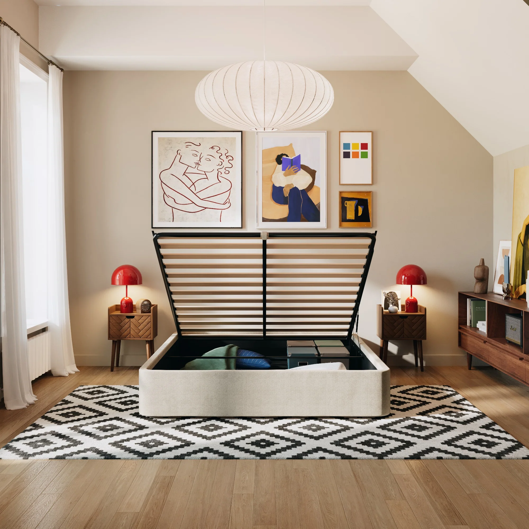 Sommier coffre Nova