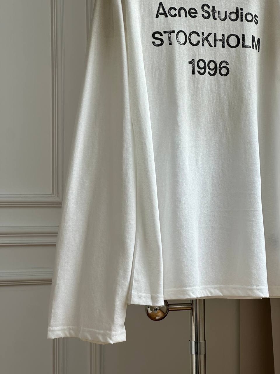 Acne Studios Stockholm 1996 Printed Long-Sleeve T-Shirt