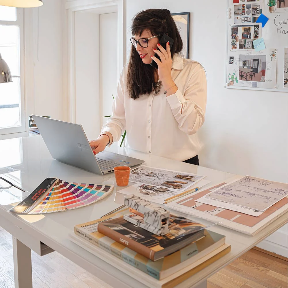 Bureau assis debout avec plateau en verre - DYNAMIC EXECUTIVE