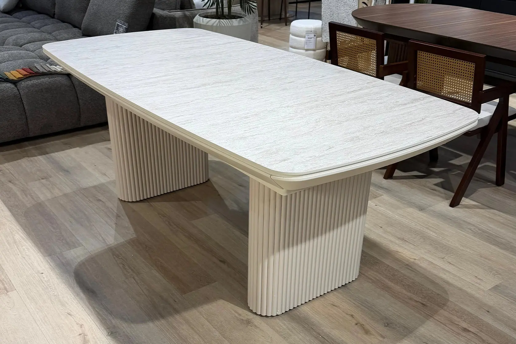 Table Extensible de Salle à Manger PALMA - De 206 à 296 cm
