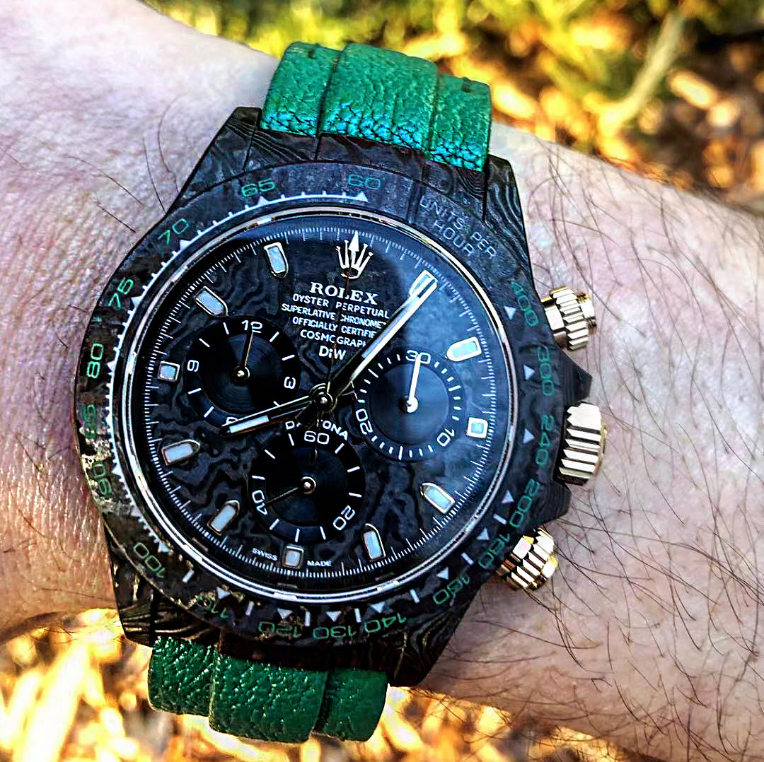 NTPT Carbon Rolex DiW Daytona EMERALD【1:1 Replica】