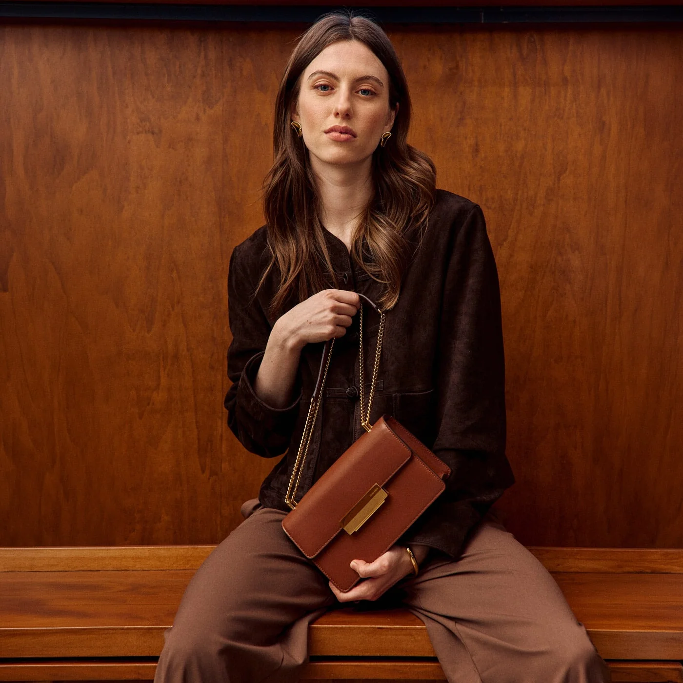 Alma - Cuir Box Camel