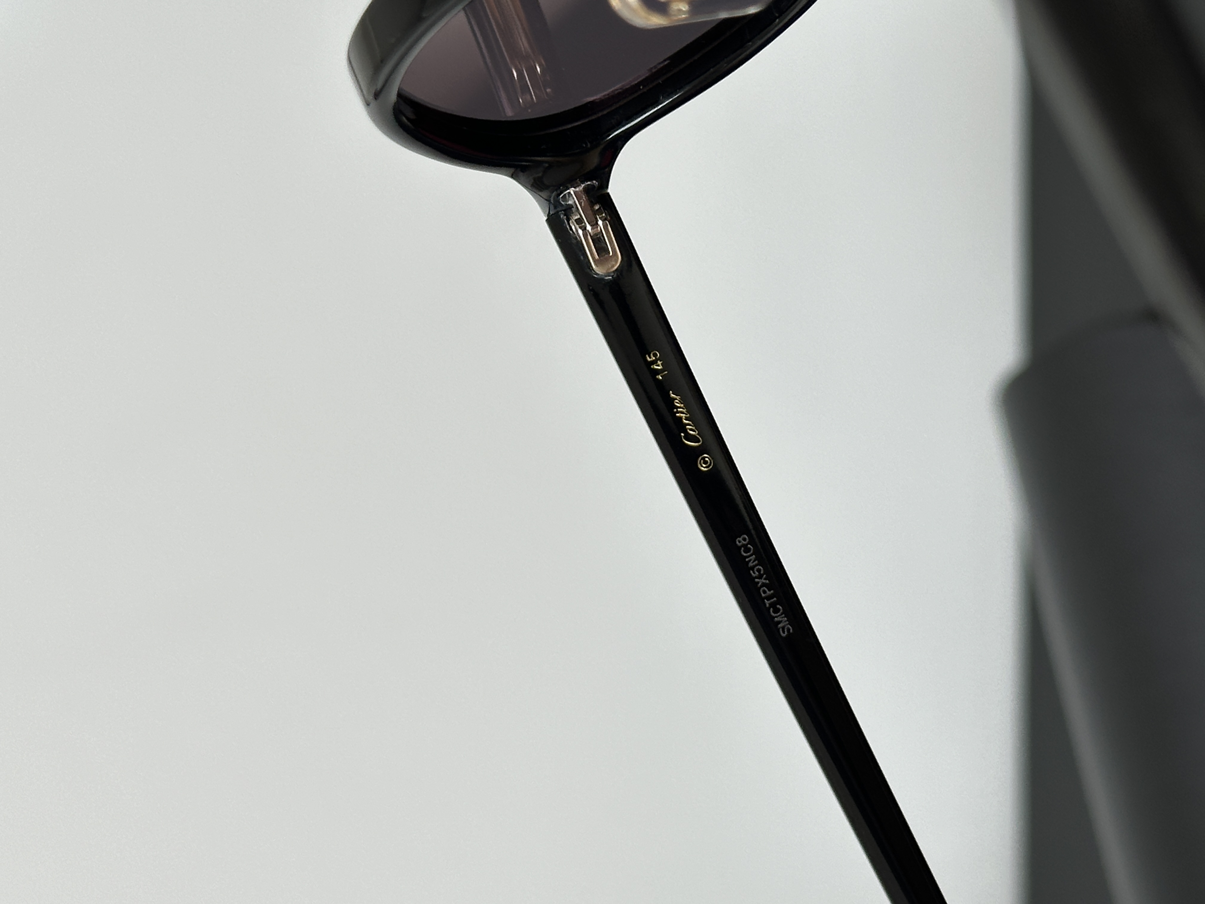 Cartier Oval-Frame Acetate Sunglasses