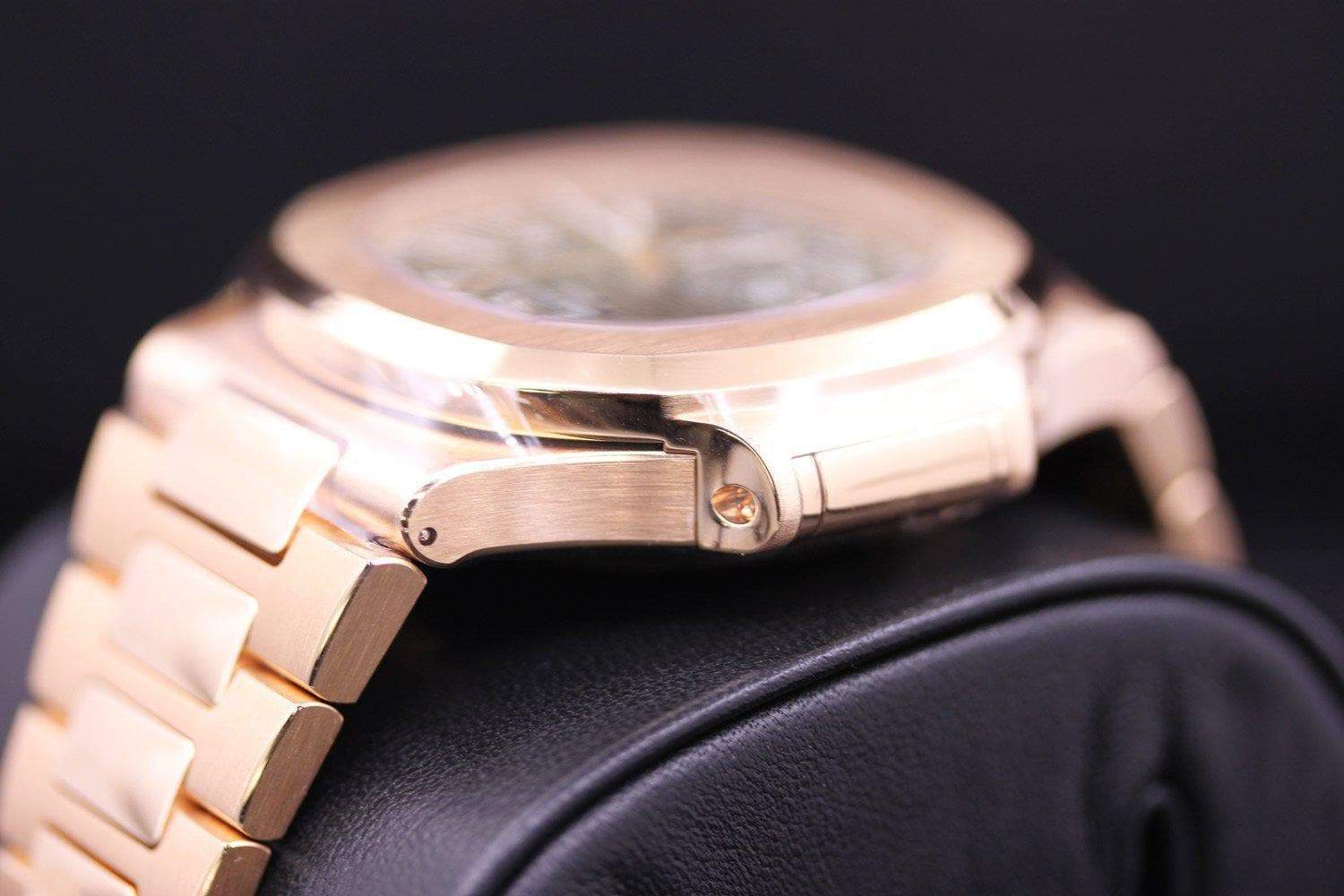 Patek Philippe Nautilus Chronograph 40mm 5980/1R Black Dial【1:1 Replica】