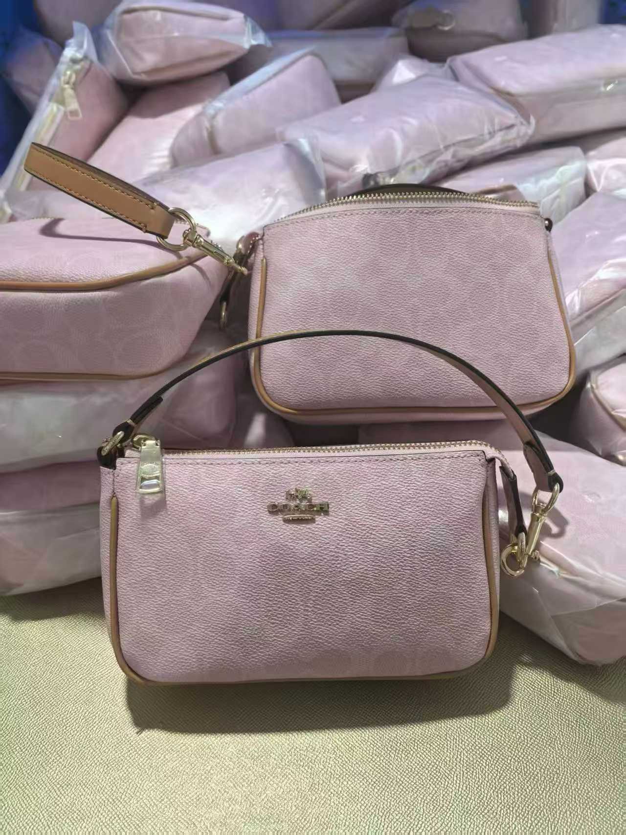 Women Handbag CDW31 Nolita 19 In Signature Canvas With Charms Wristlet